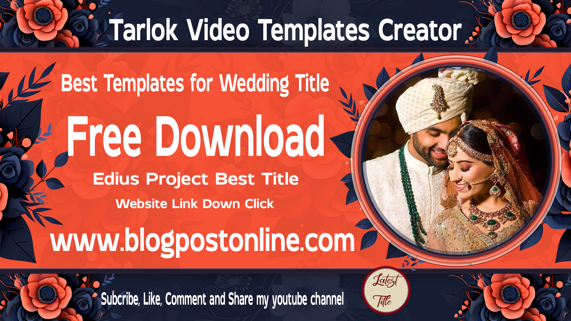 Best wedding title edius project free download