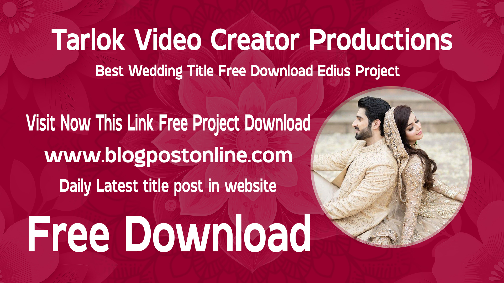 best-wedding-title-free-download