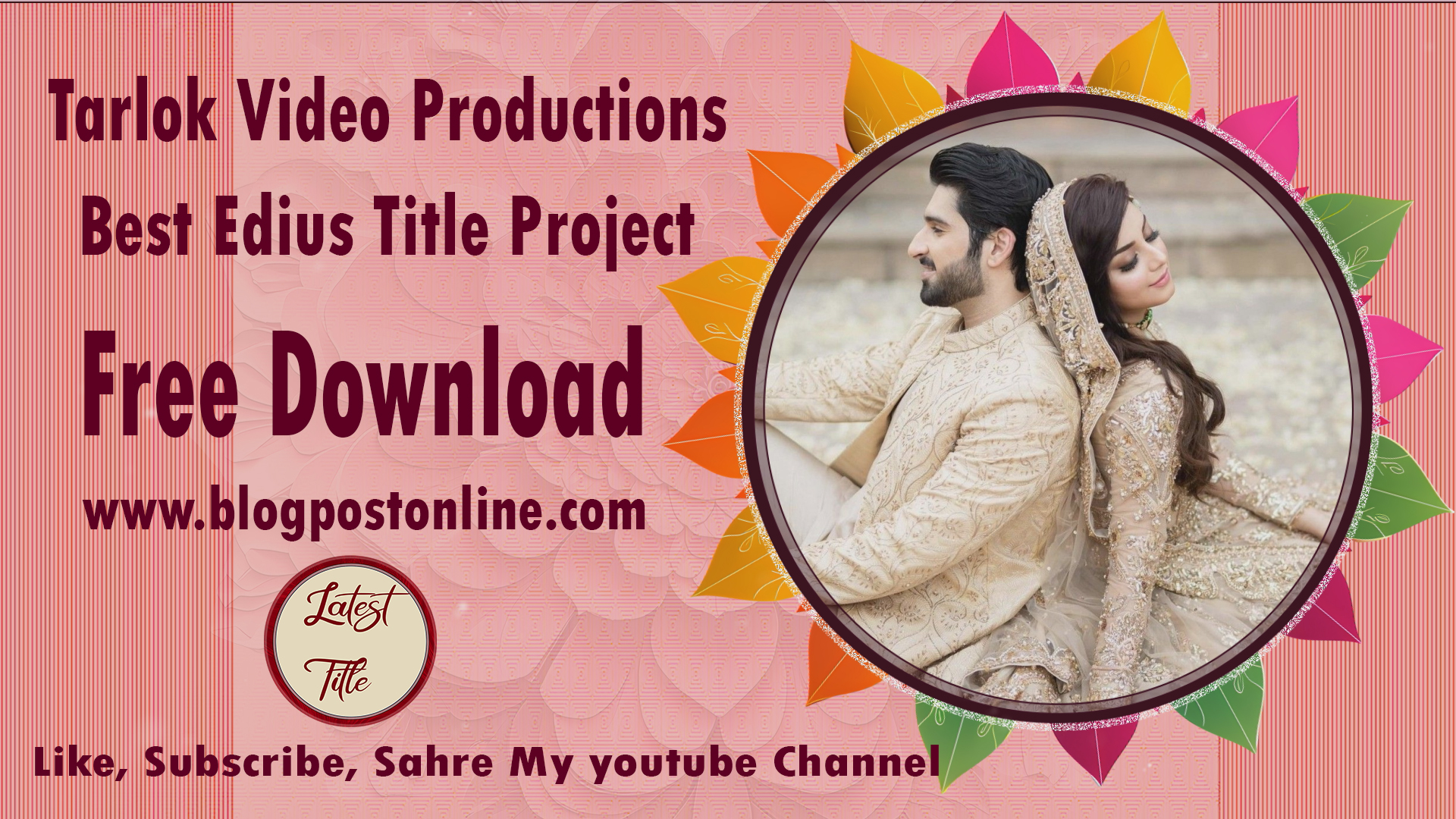 best-wedding-title-free-download