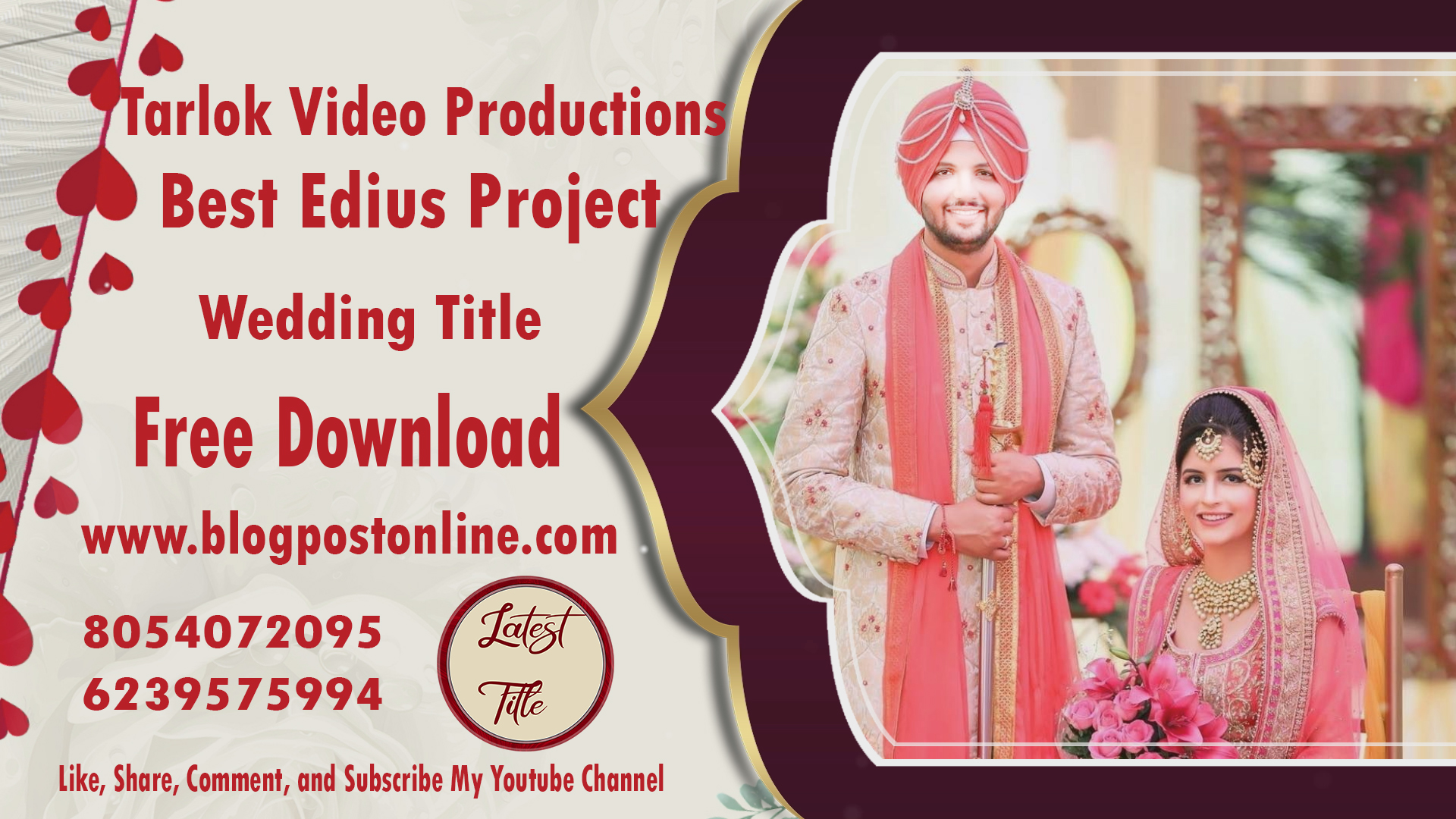 wedding-title--edius-project-free-download
