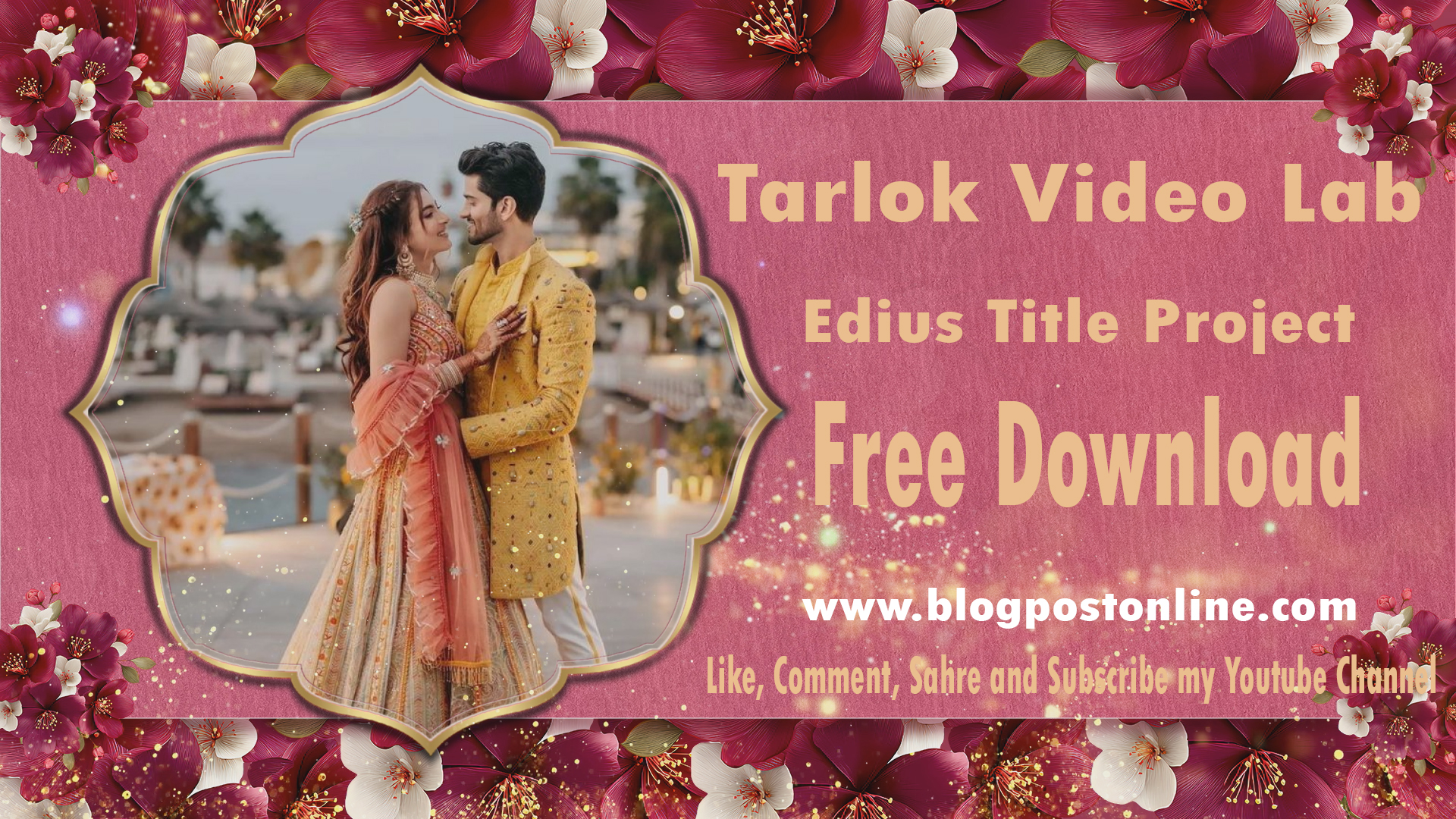 Free EDIUS Wedding Title & Best Project Templates Design