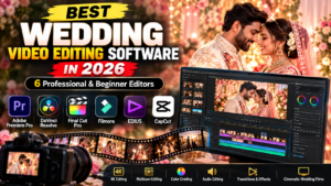 Best Wedding Video Editing Software in 2026 – Professional & Beginner Picks